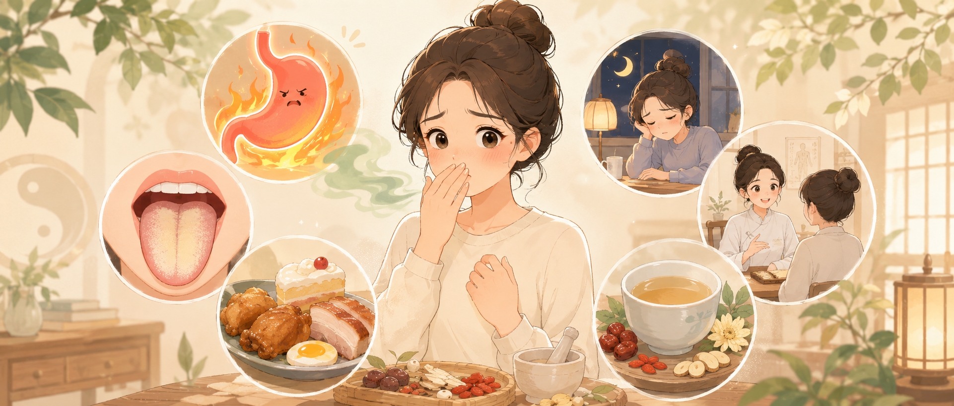 如何从中医辨证角度看待口臭......